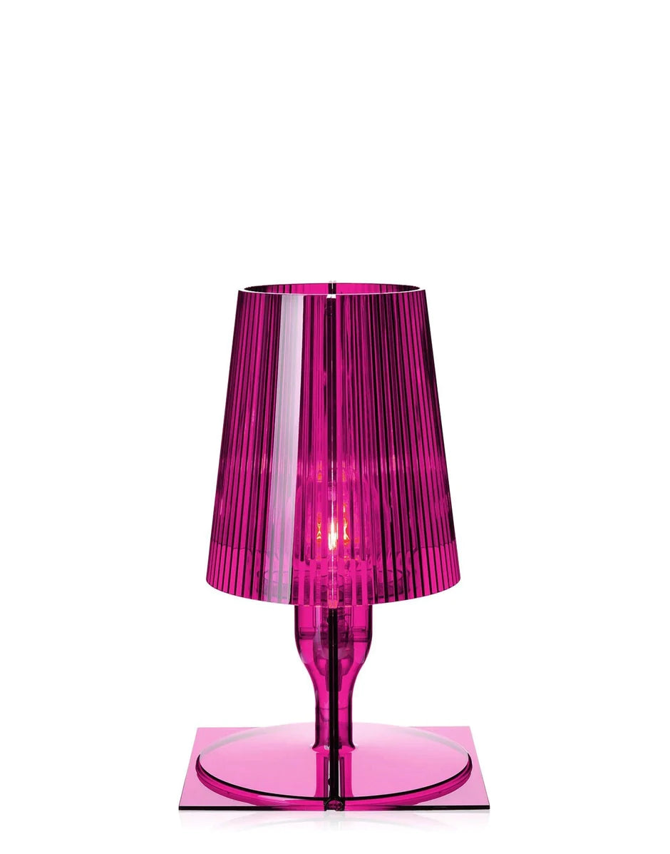 Kartell taka borðlampa, bleikan