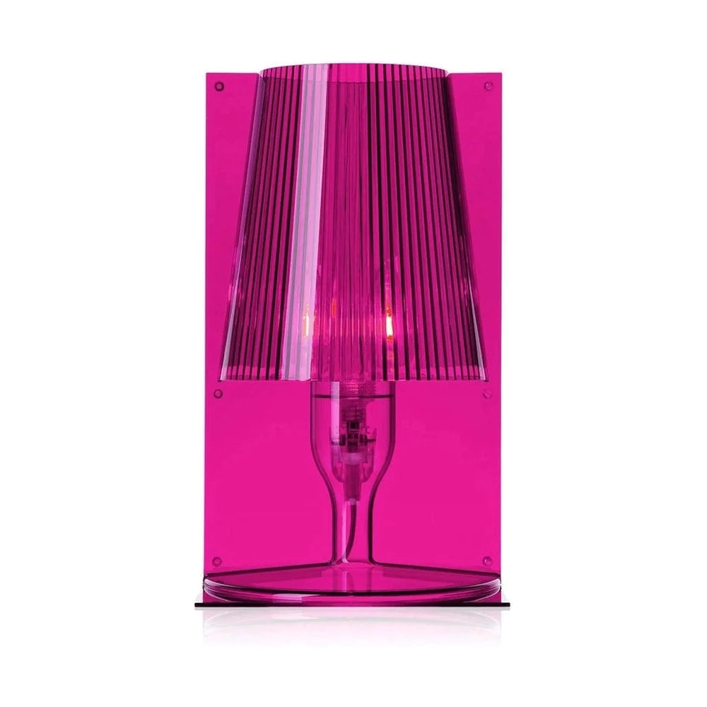 Kartell taka borðlampa, bleikan