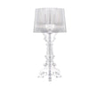 Kartell Bourgie Tischlampe, Kristall