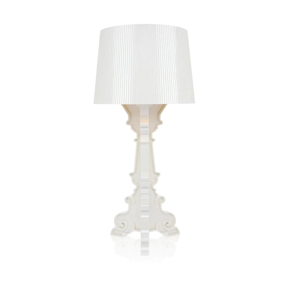 Kartell Bourgie -tafellamp, wit/goud