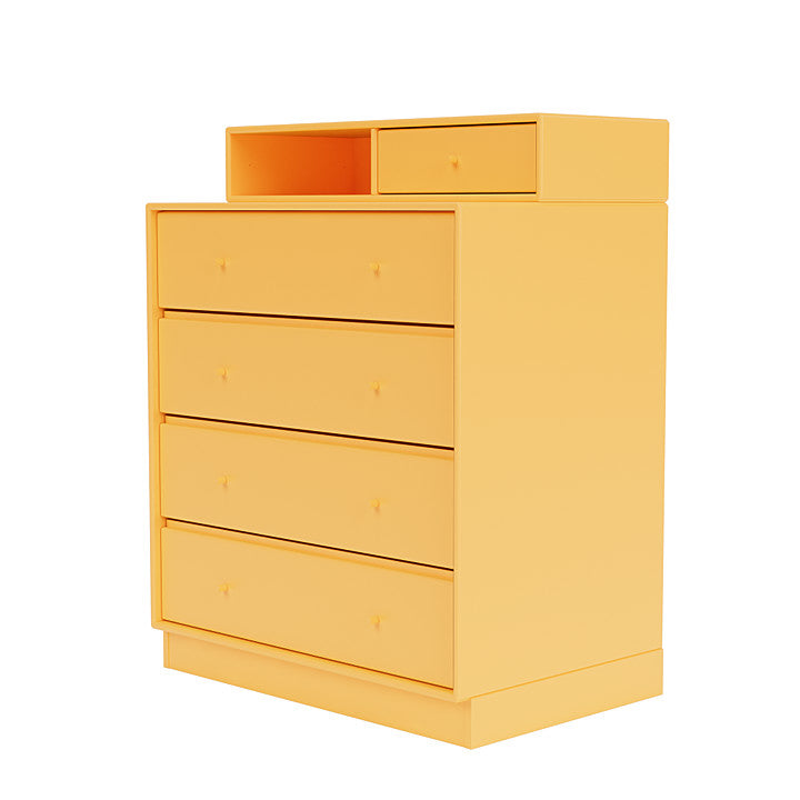 Montana Keep Chest Of Drawers With 7 Cm Plinth, Acacia