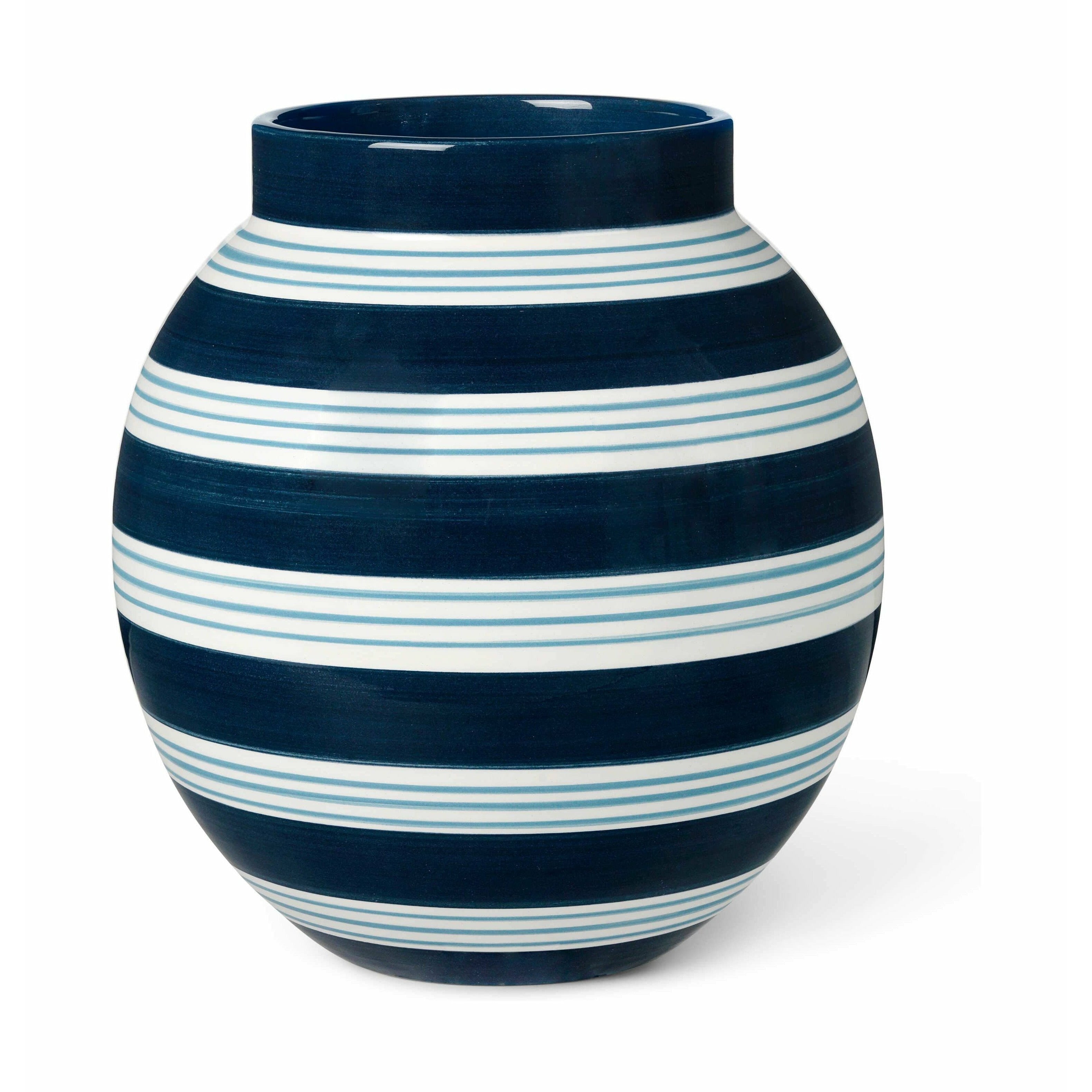Kähler Omaggio Nuovo Vase H20.5 Blu scuro