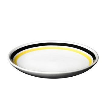 Kähler Omaggio Plate Yellow, ø21 Cm