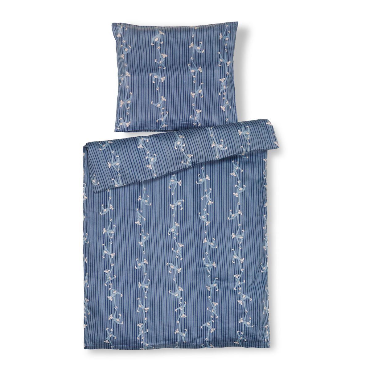 Kay Bojesen Bed Linen Monkey Junior 100x140 cm, azul