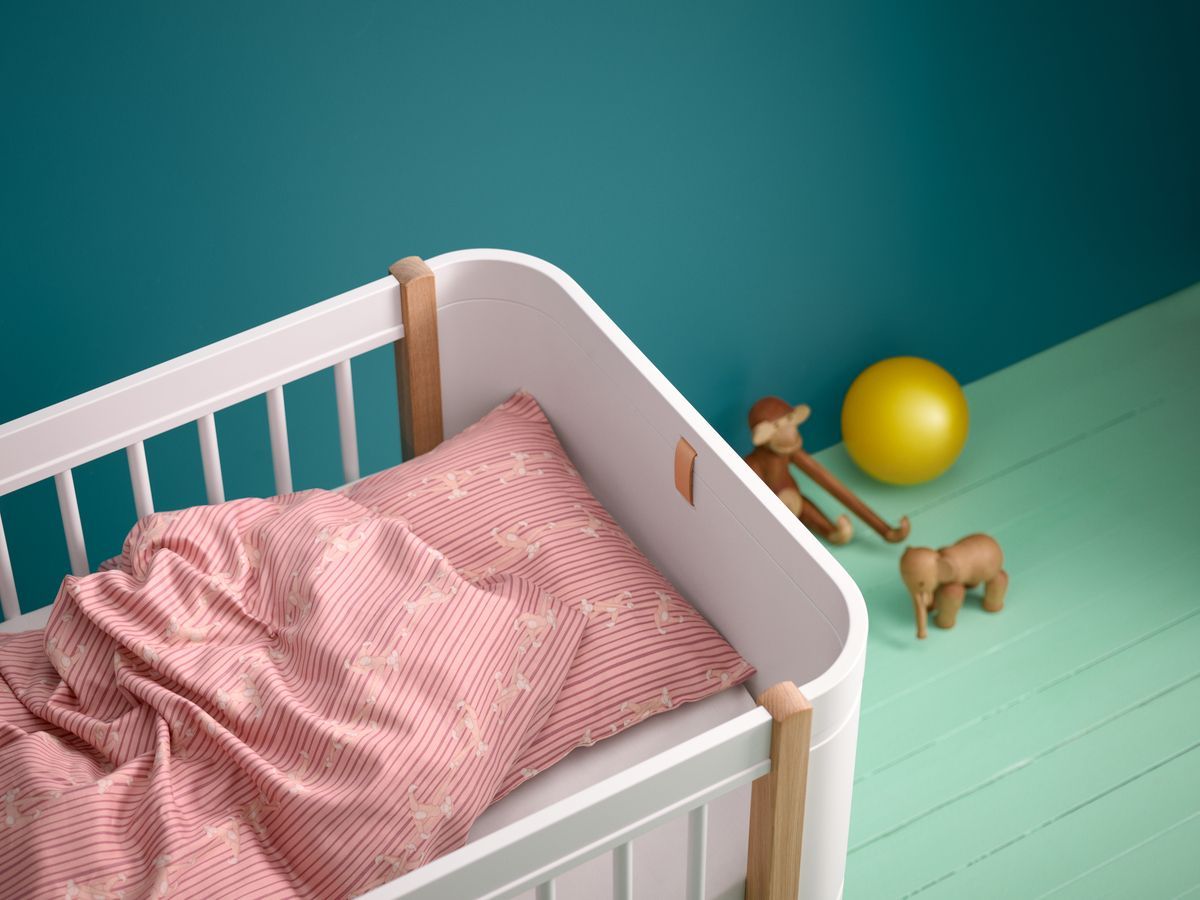 Kay Bojesen Bed linnen aap baby 70x100 cm, roos