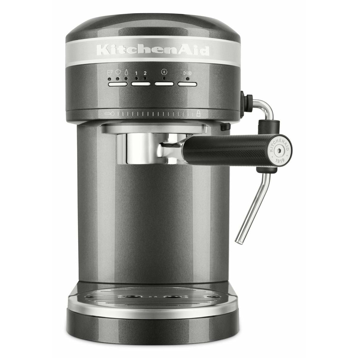 Kitchen Aid 5 Kes6503 Artisan Semi Automatic Espresso Machine, Medallion Silver