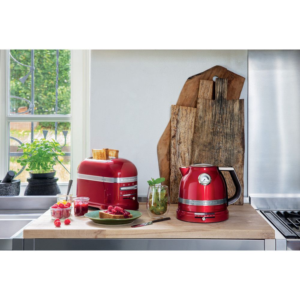 Kitchen Aid 5 Kmt2204 Artisan Toaster For 2 Slices, Love Apple Red