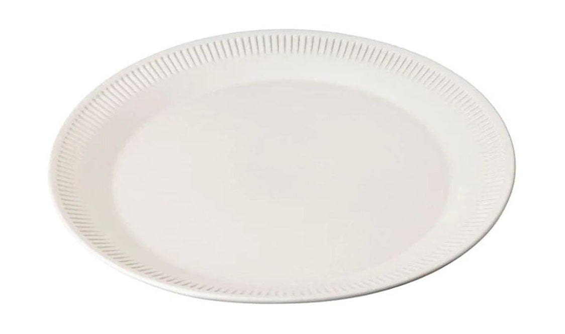 Knabstrup Keramik Plate Ø 27 cm, bianco
