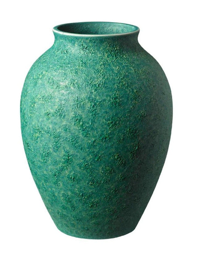 Knabstrup Keramik Vase H 12,5 cm, myntegrøn