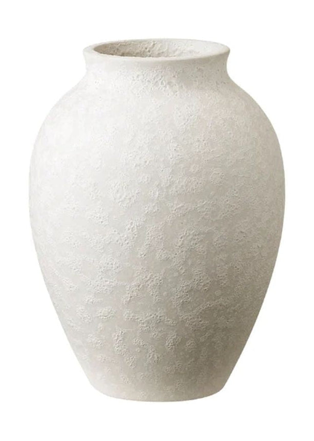 Knabstrup Keramik Vase H 12,5 cm, hvit