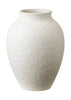 Knabstrup Keramik Vase H 12,5 cm, bianco