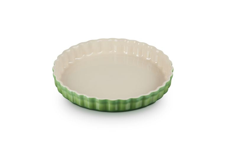 Heritage Le Creuset Abbassata Flan Dish 28 cm, bambù