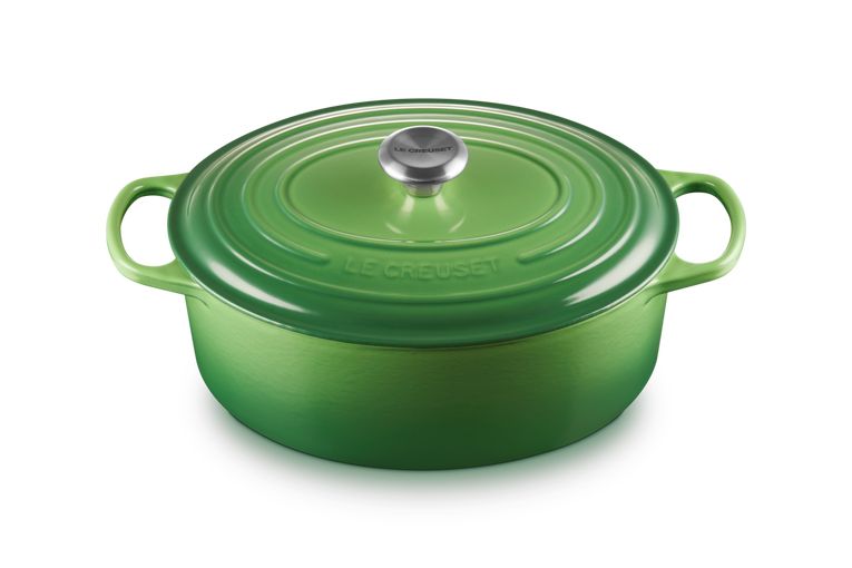 Le Creuset Signature Cocotte Oval 31 Cm Bamboo