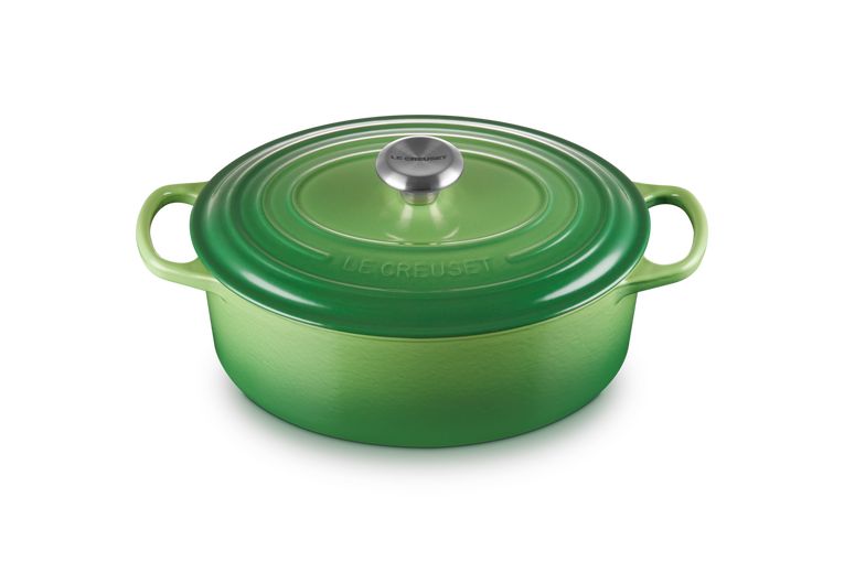 Le creuset signatur cocotte oval 29 cm bambus