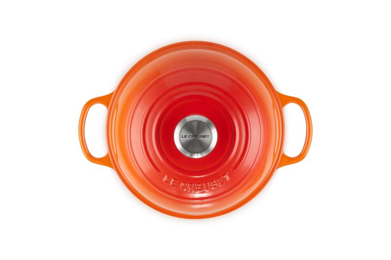 Le Creuset Kenmerkend brood braden schotel 24 cm rood