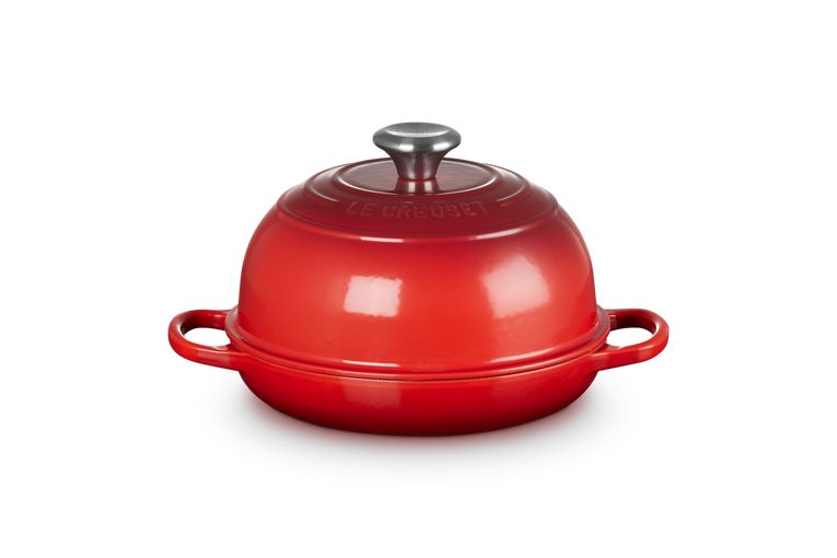 Le Creuset Signaturbrødristefad 24 cm kirsebær