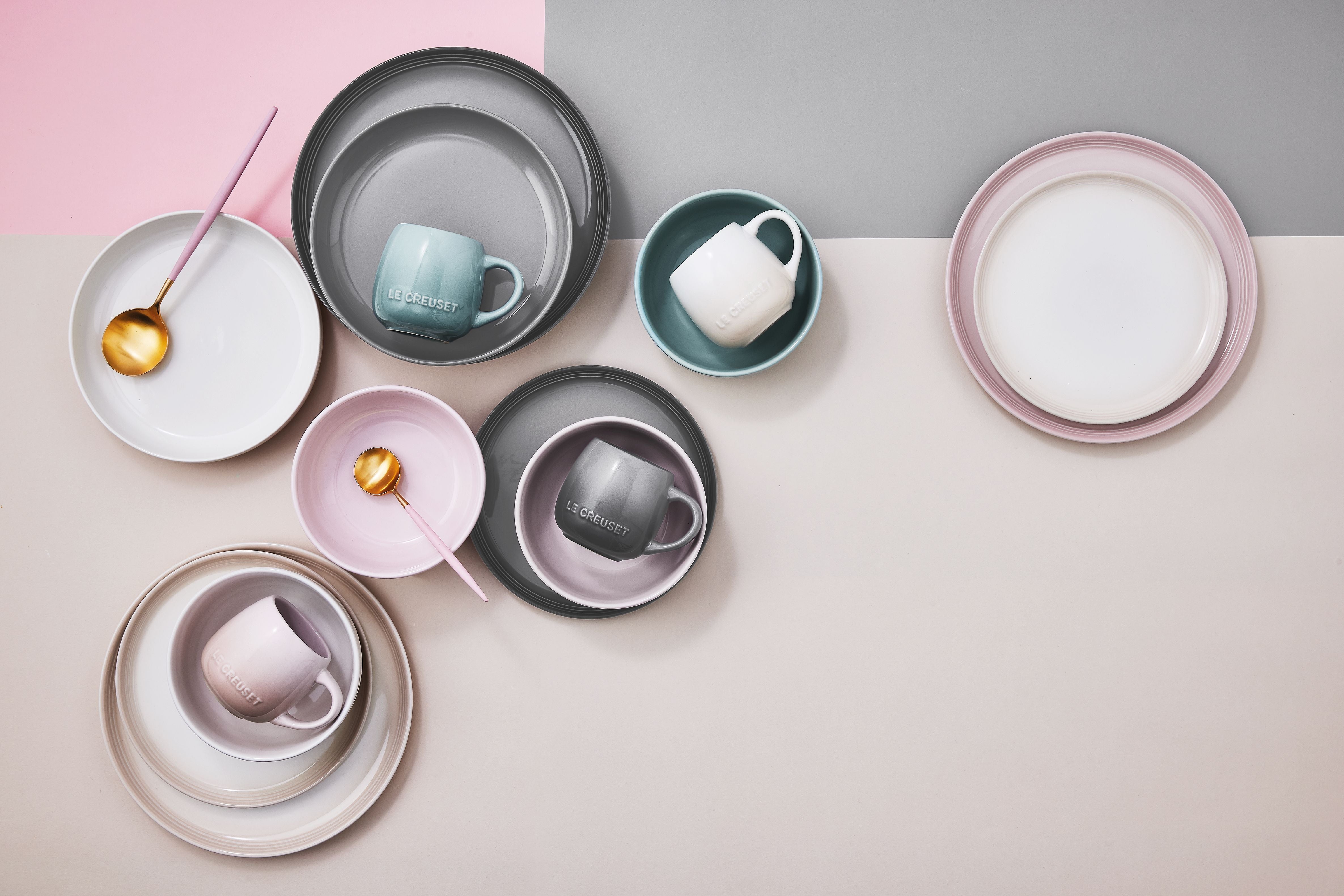 Le Creuset Coupégraan kom, shell roze