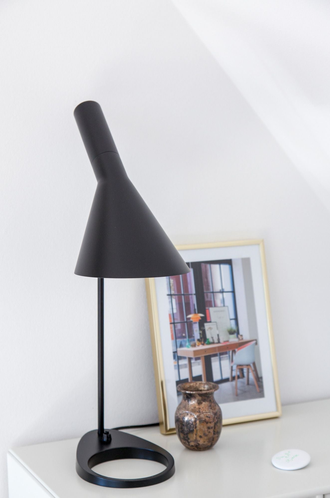 Louis Poulsen AJ Table Lamp V3, vert foncé