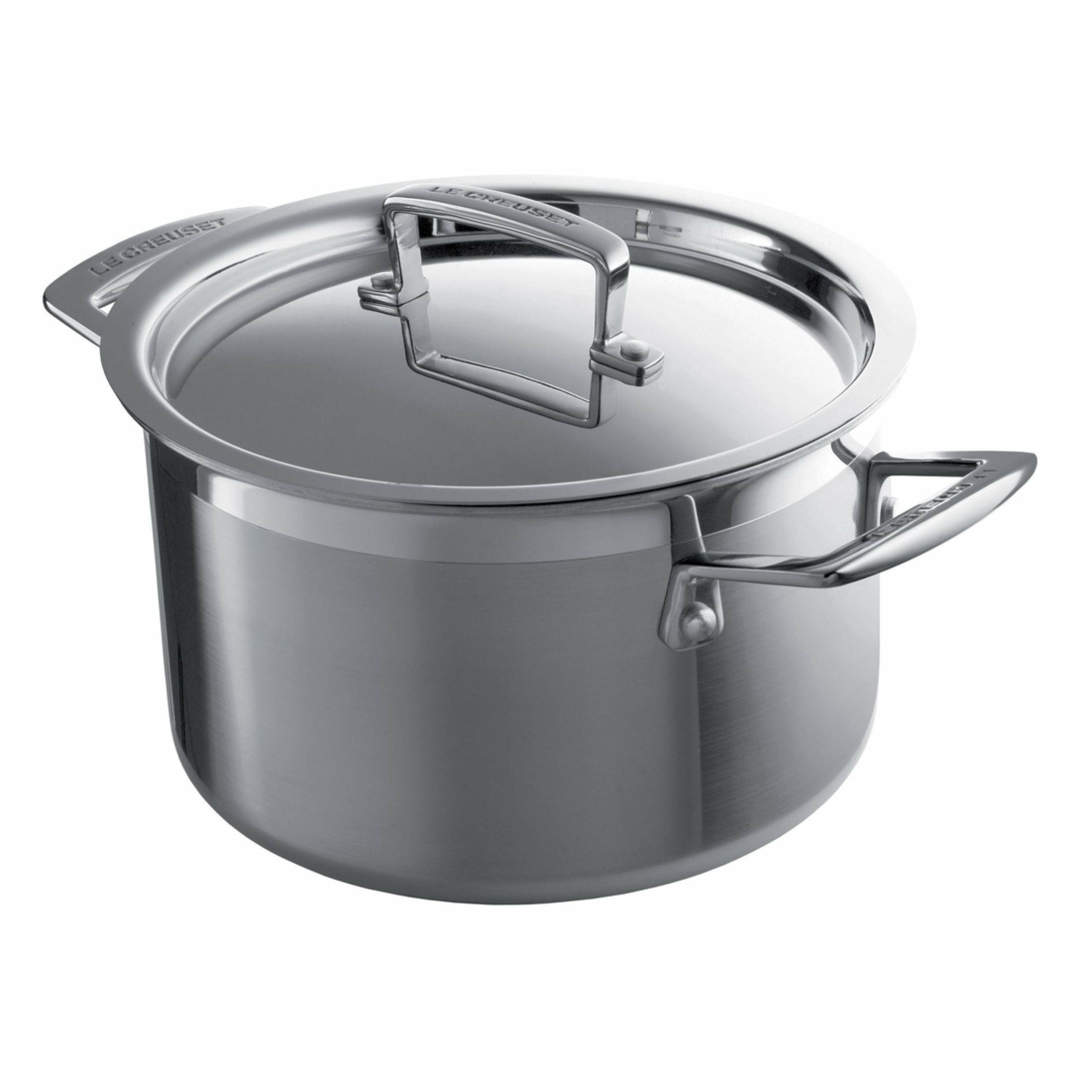 Le Creuset 3 Ply Edelstahl Tiefe Auflauf 4 l, 20 cm