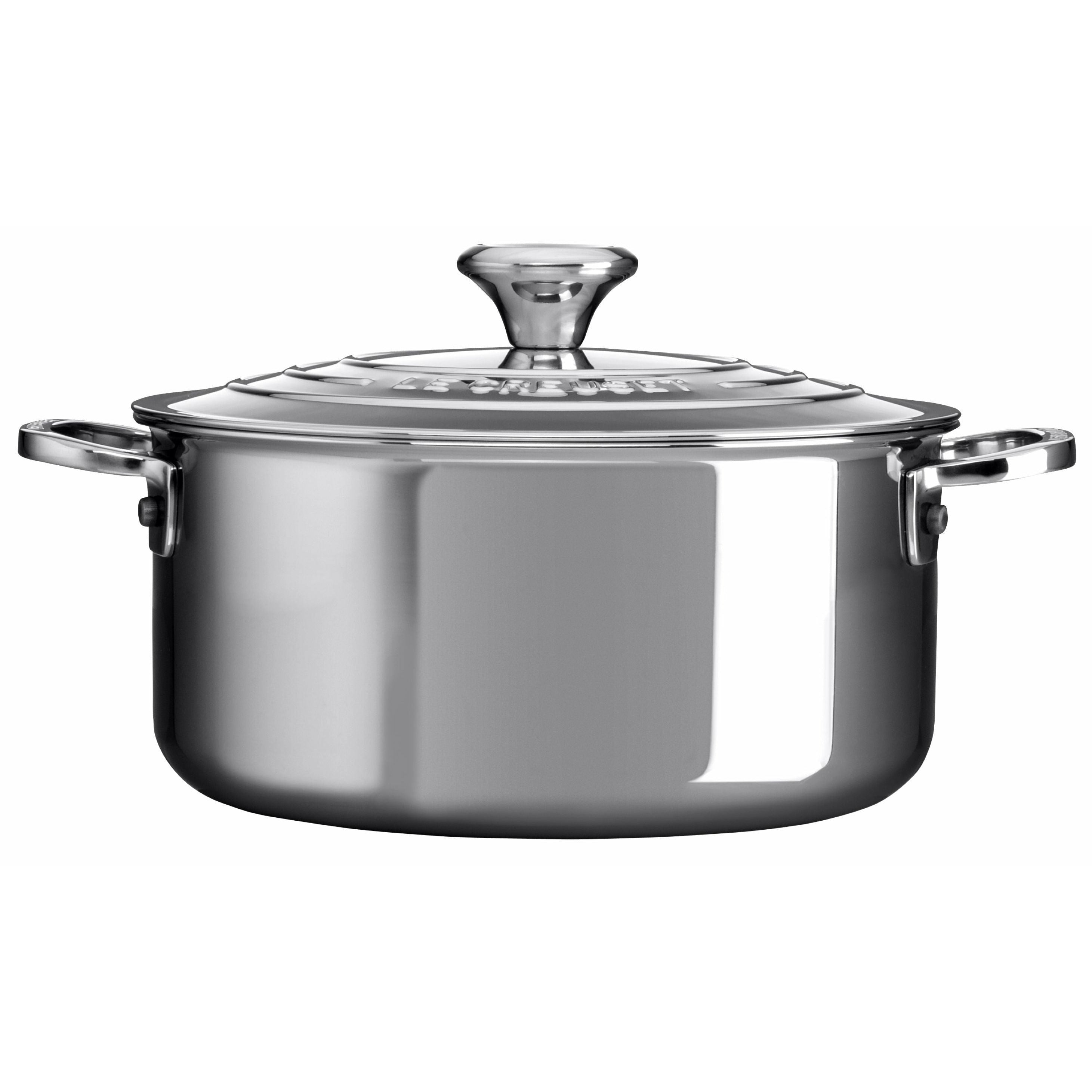 Le Creuset Signature Edelstahl Auflauf 3 l mit Deckel