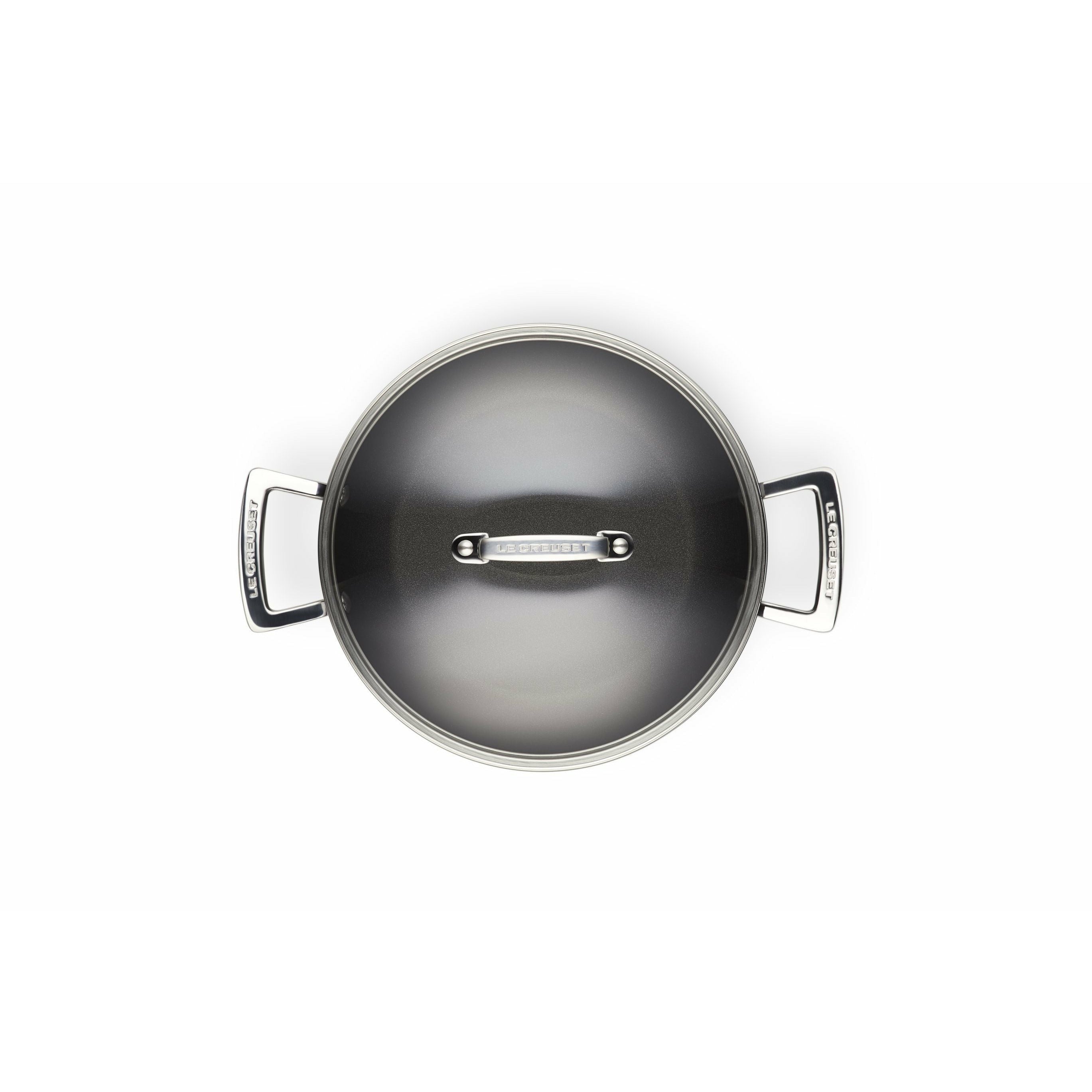 Le Creuset Alu Professional Pan med glaslåg, 24 cm