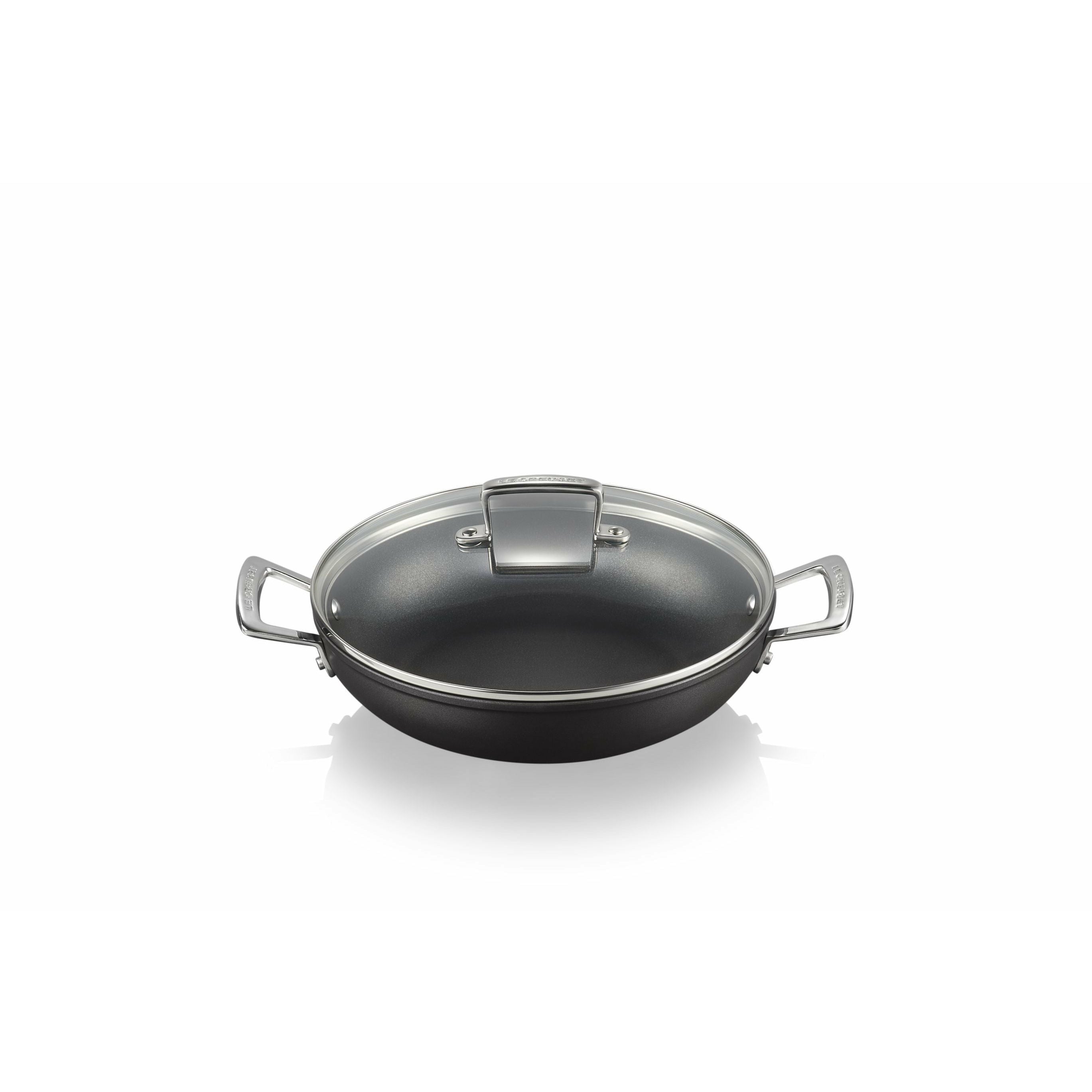 Le Creuset ALU Professional Pan, jossa on lasikansi, 26 cm