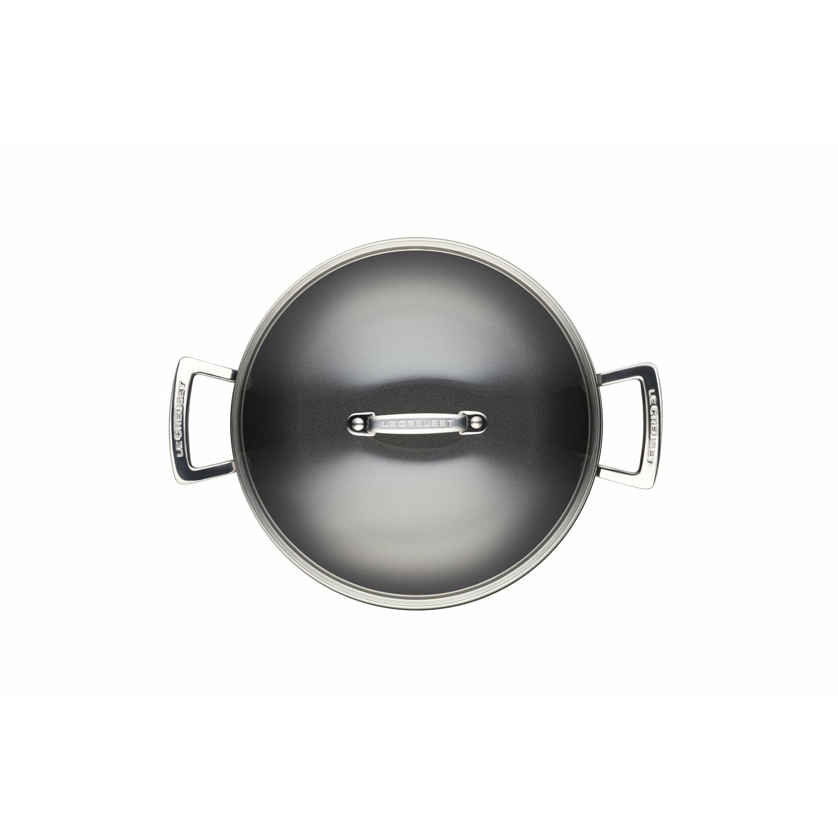 Le Creuset Alu Professional Pan med glaslock, 26 cm