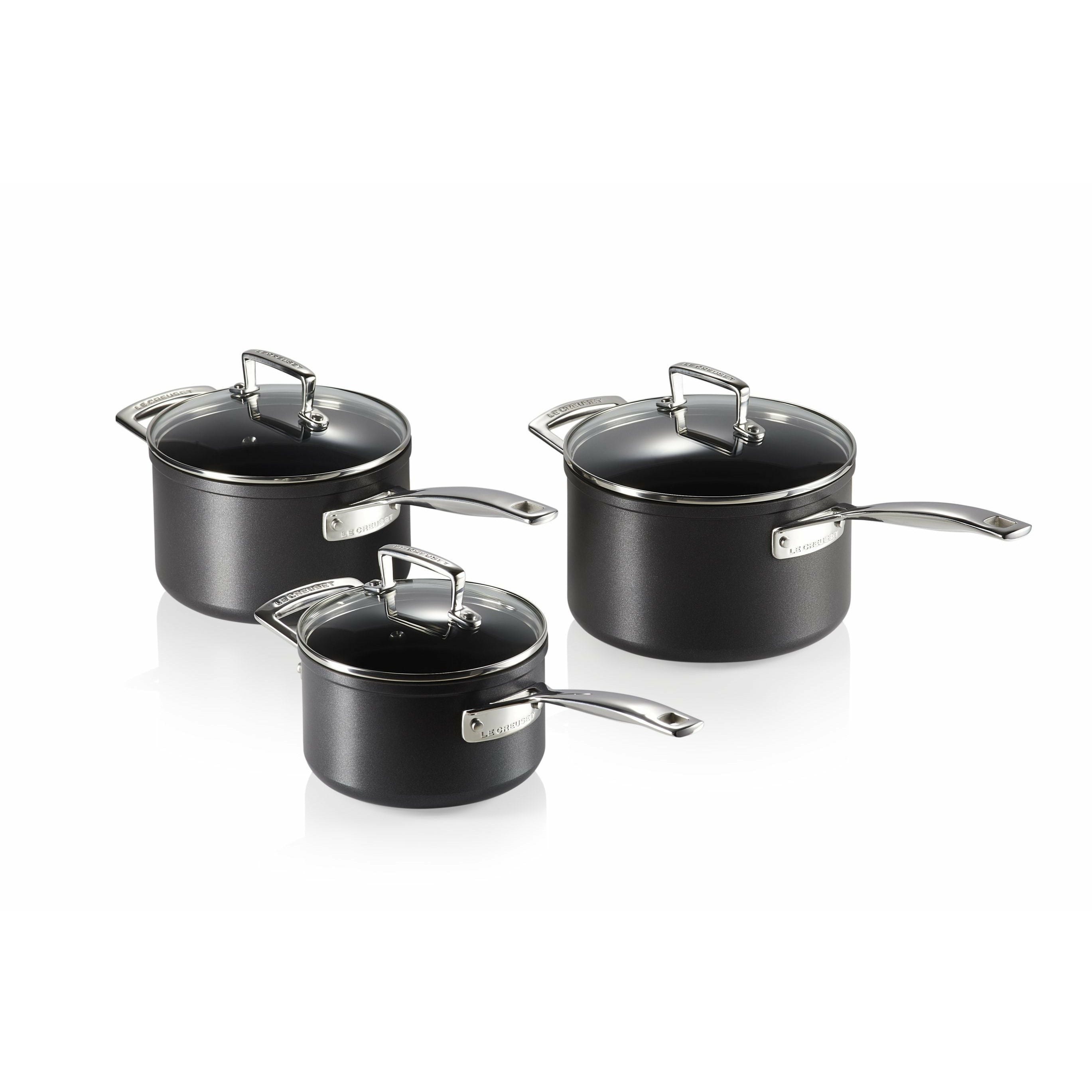 Le Creuset Alu Professional Pot Set 3 piezas