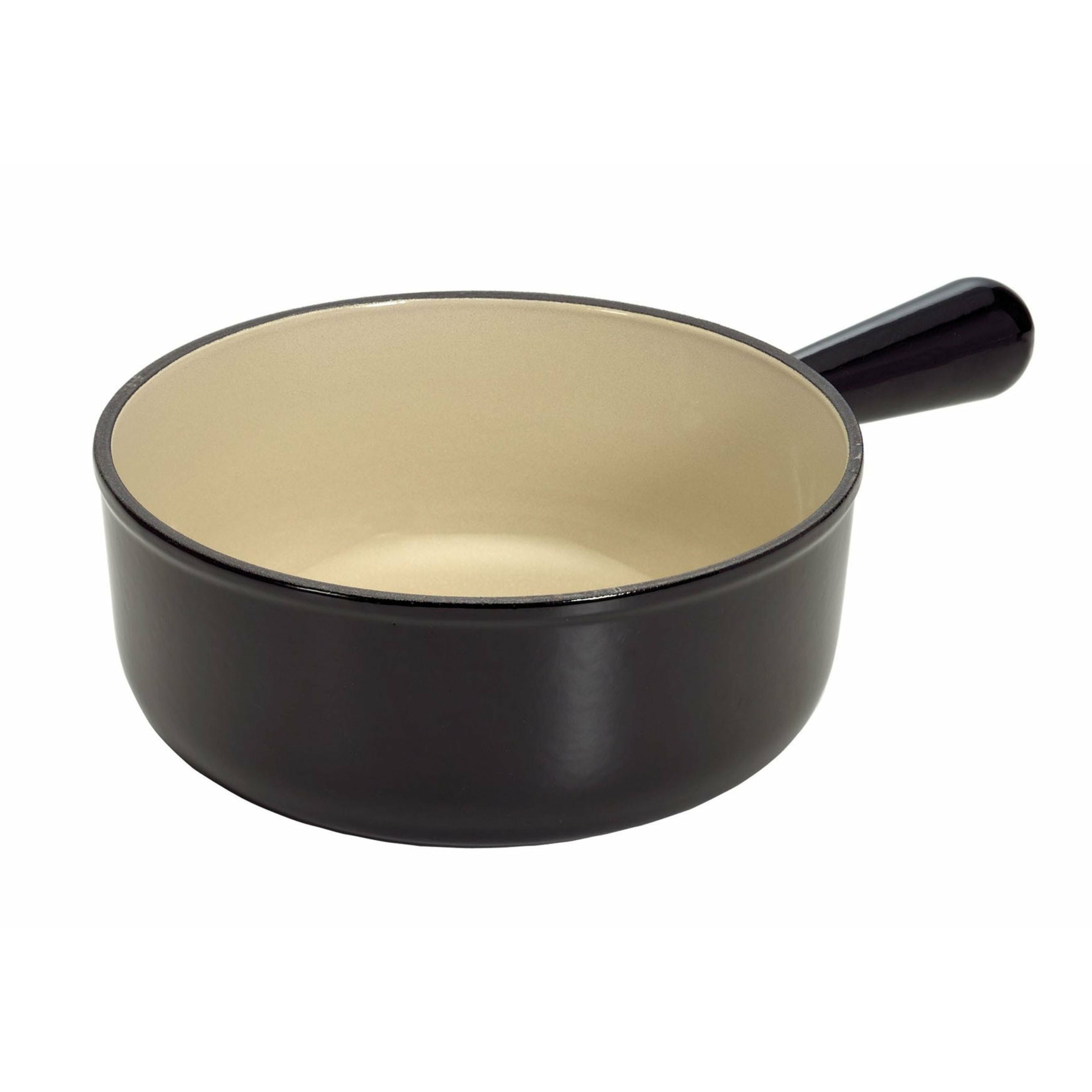 Le Creuset Caquelon 22厘米，黑色