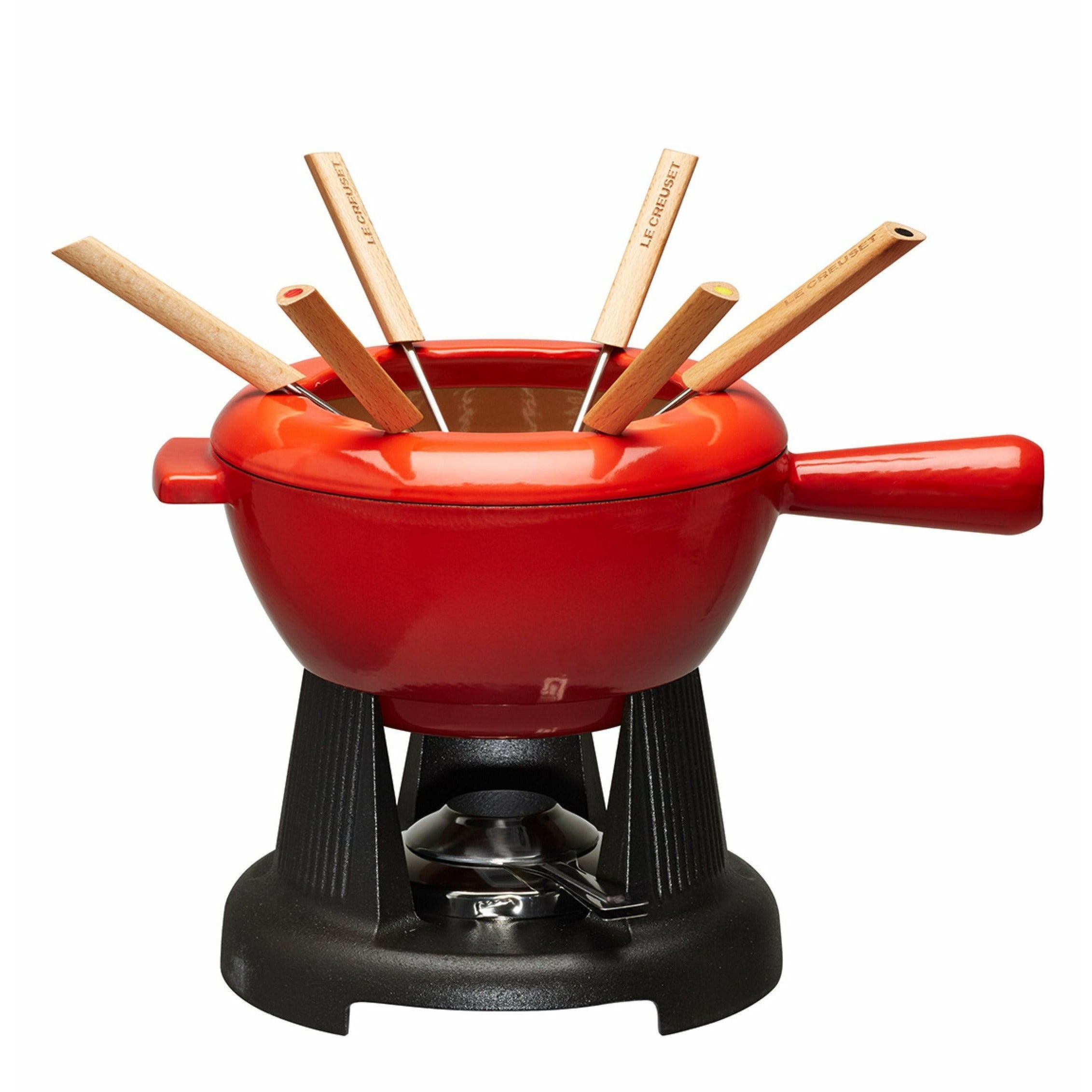 Le Creuset fondue Set Mode 2 L, Cherry Red