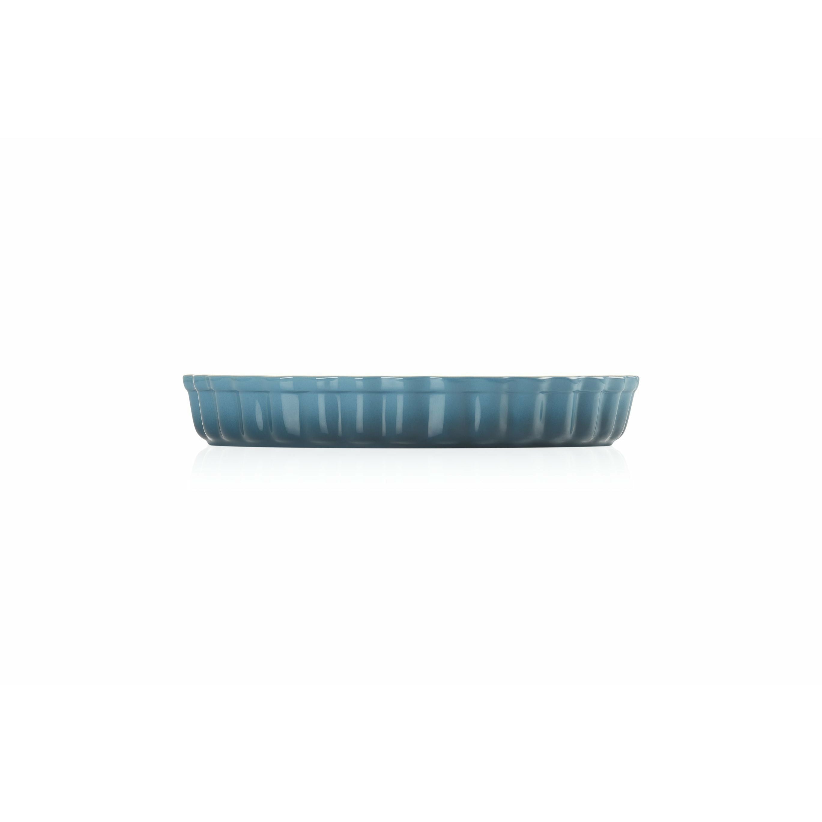 Le Creuset Erfgoed taartvorm 28 cm, diep groenblauw