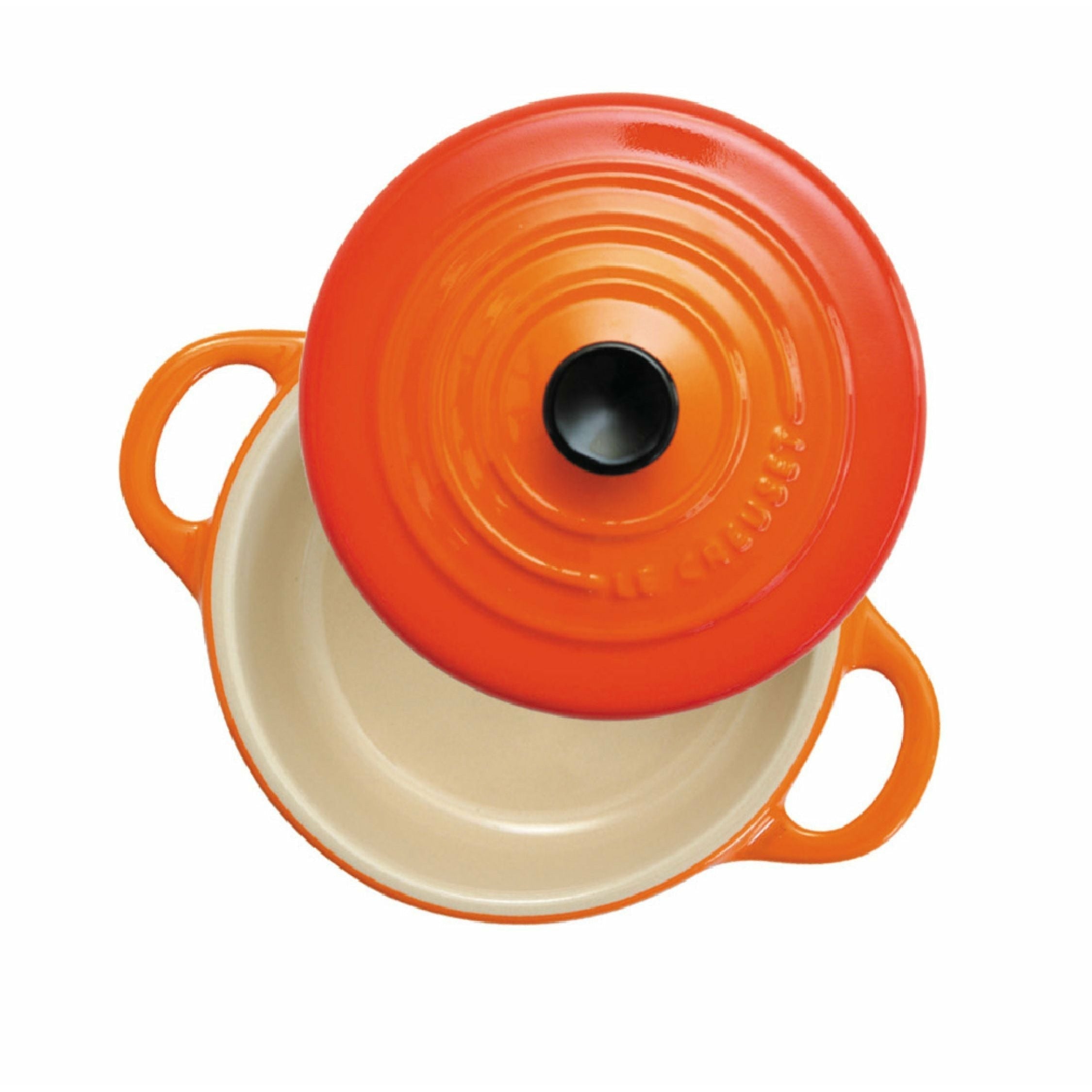 Le Creuset Mini cocotte 10 cm, four rouge