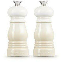 Le Creuset Mini Salz- und Pfeffermühlen Set 12,5 Cm, Meringue