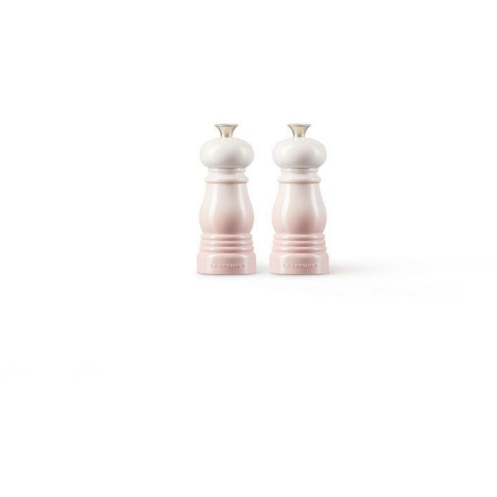 Le Creuset Mini-Salz- und Pfeffermühlen-Set 12,5 cm, Shell Pink