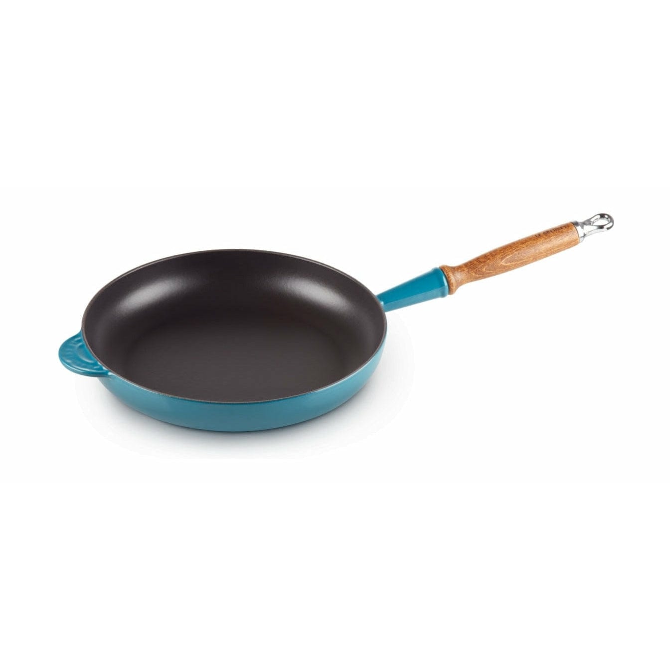 Le Creuset Naturenbratenpfanne 28 cm, tief blaugrün