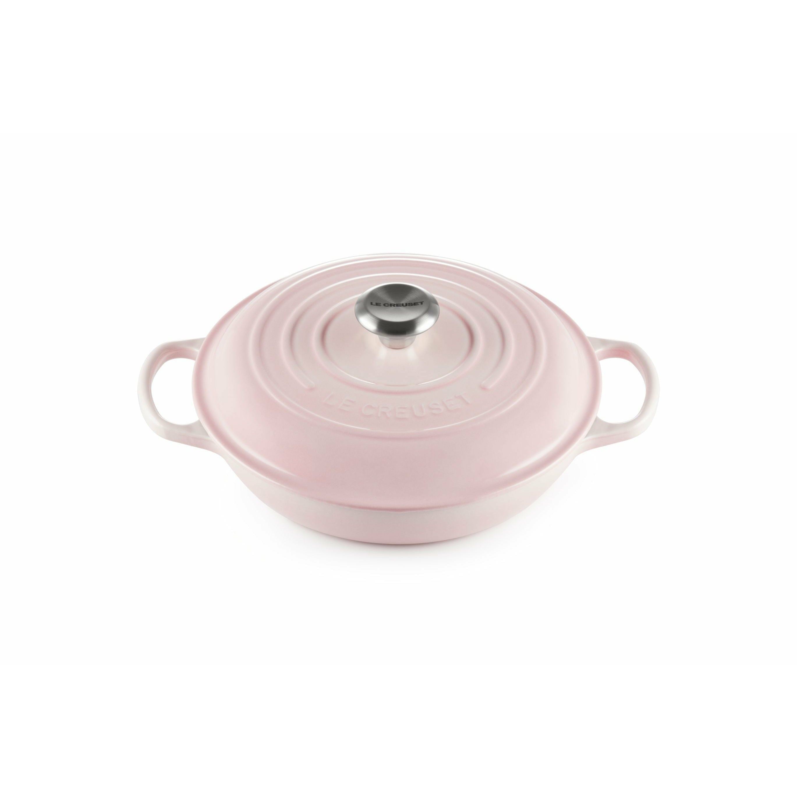 Le Creuset Signatur Gourmet Professional Pot 26 cm, Shell Pink