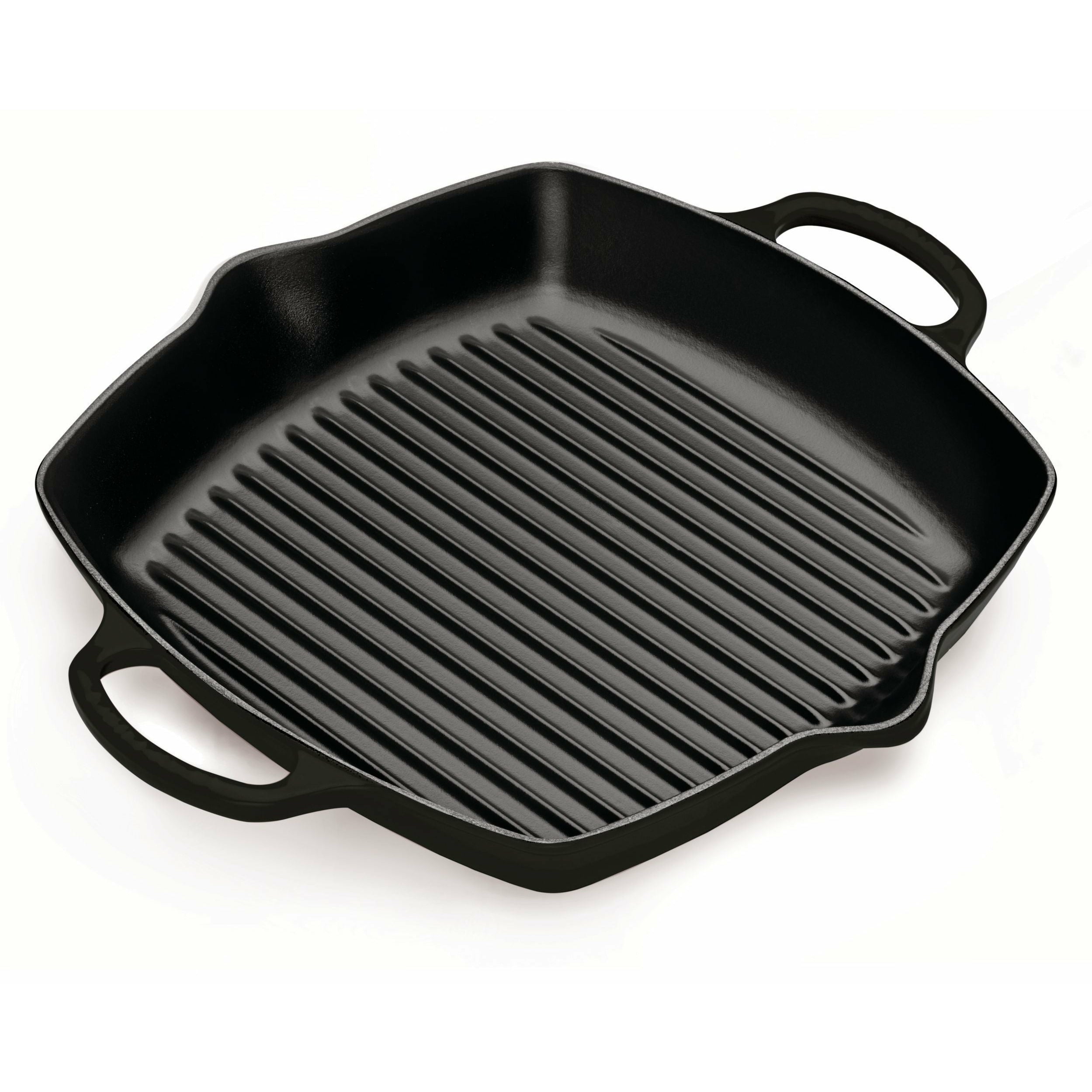 Le Creuset Nature High Square Grill Pan de 30 cm, negro