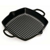 Le Creuset Nature High Square Grill Pan 30 cm, musta