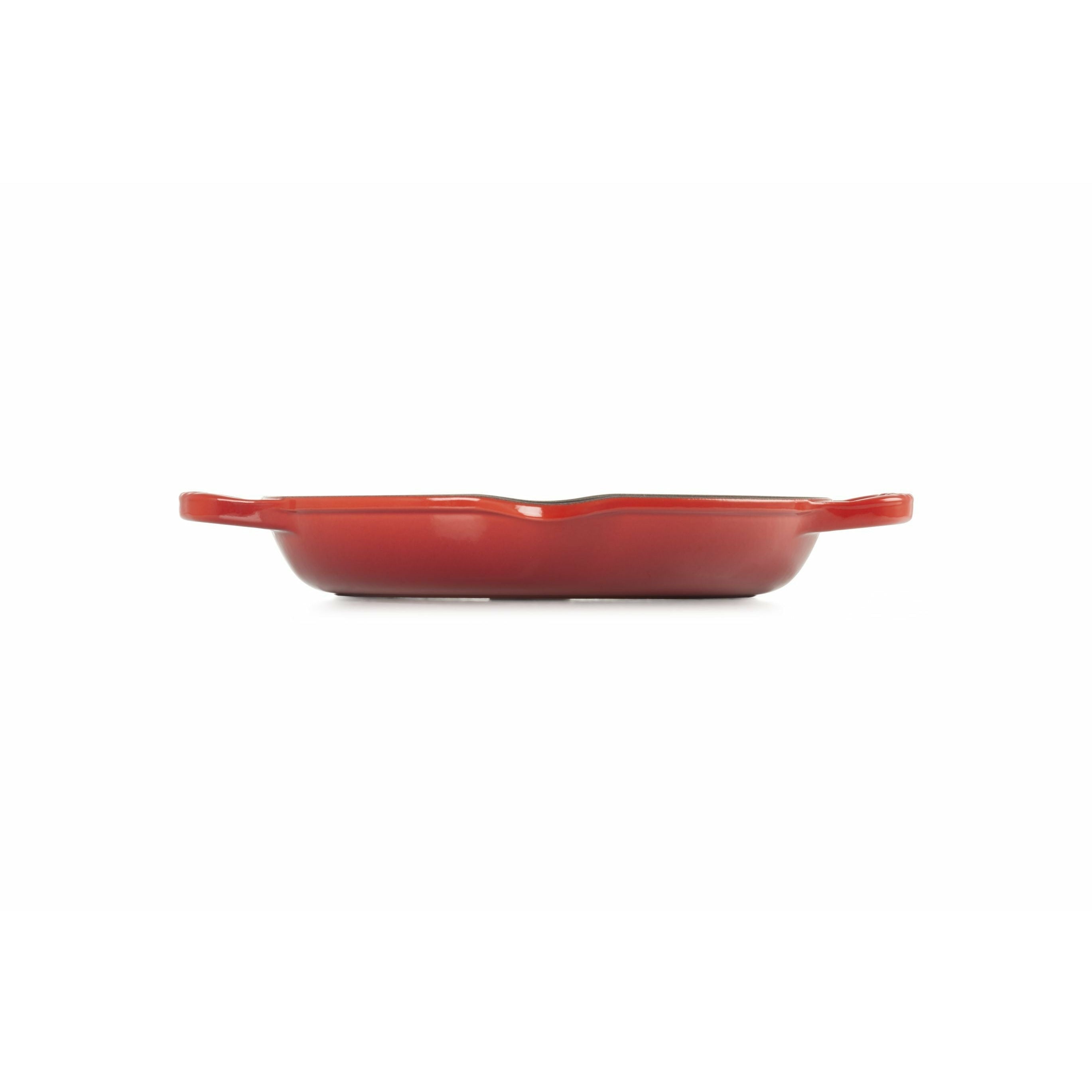 Le Creuset Nature High Runde Grillpfanne 25 Cm, kirschrot