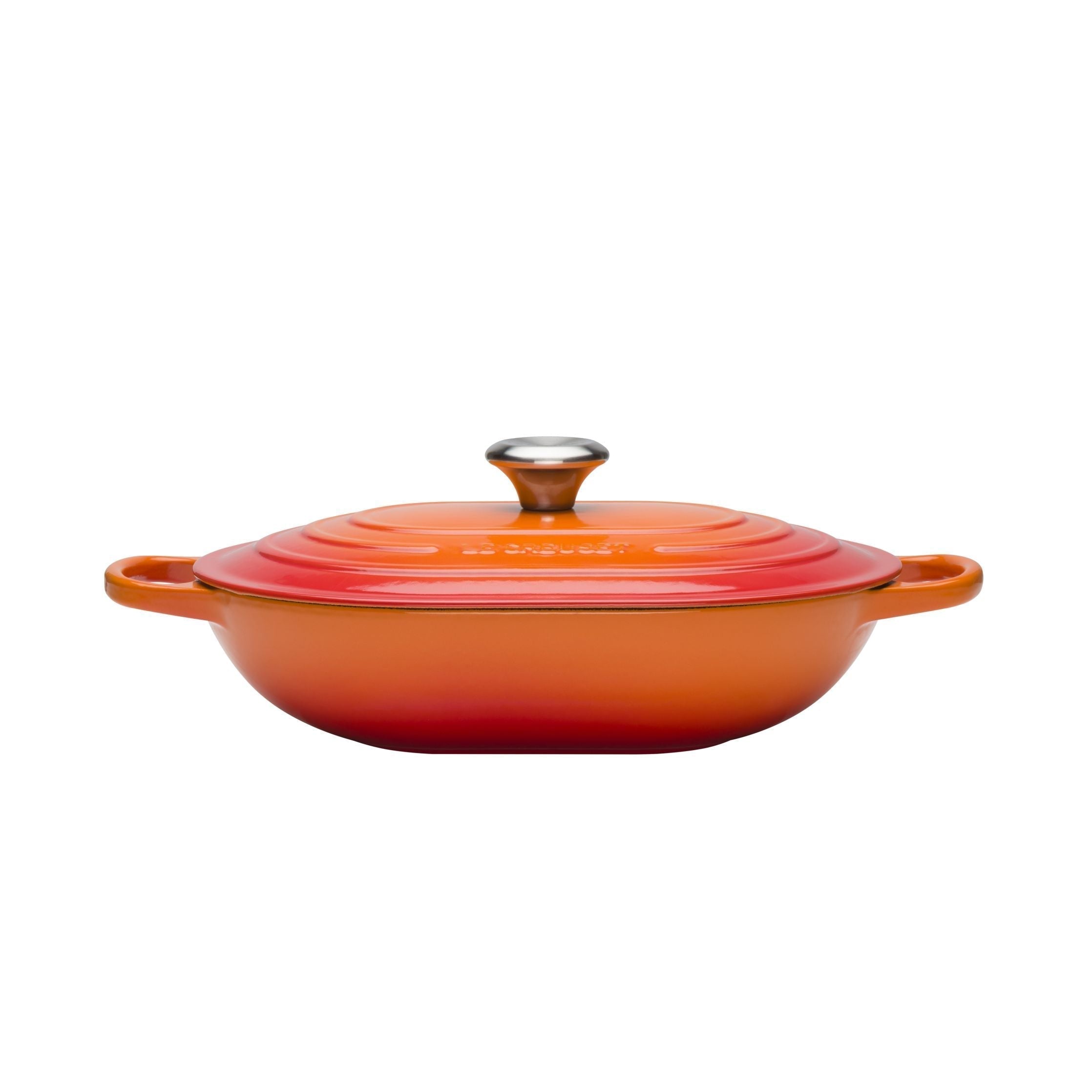 Le Creuset Nature长圆形烘焙机3,4 L，烤箱红