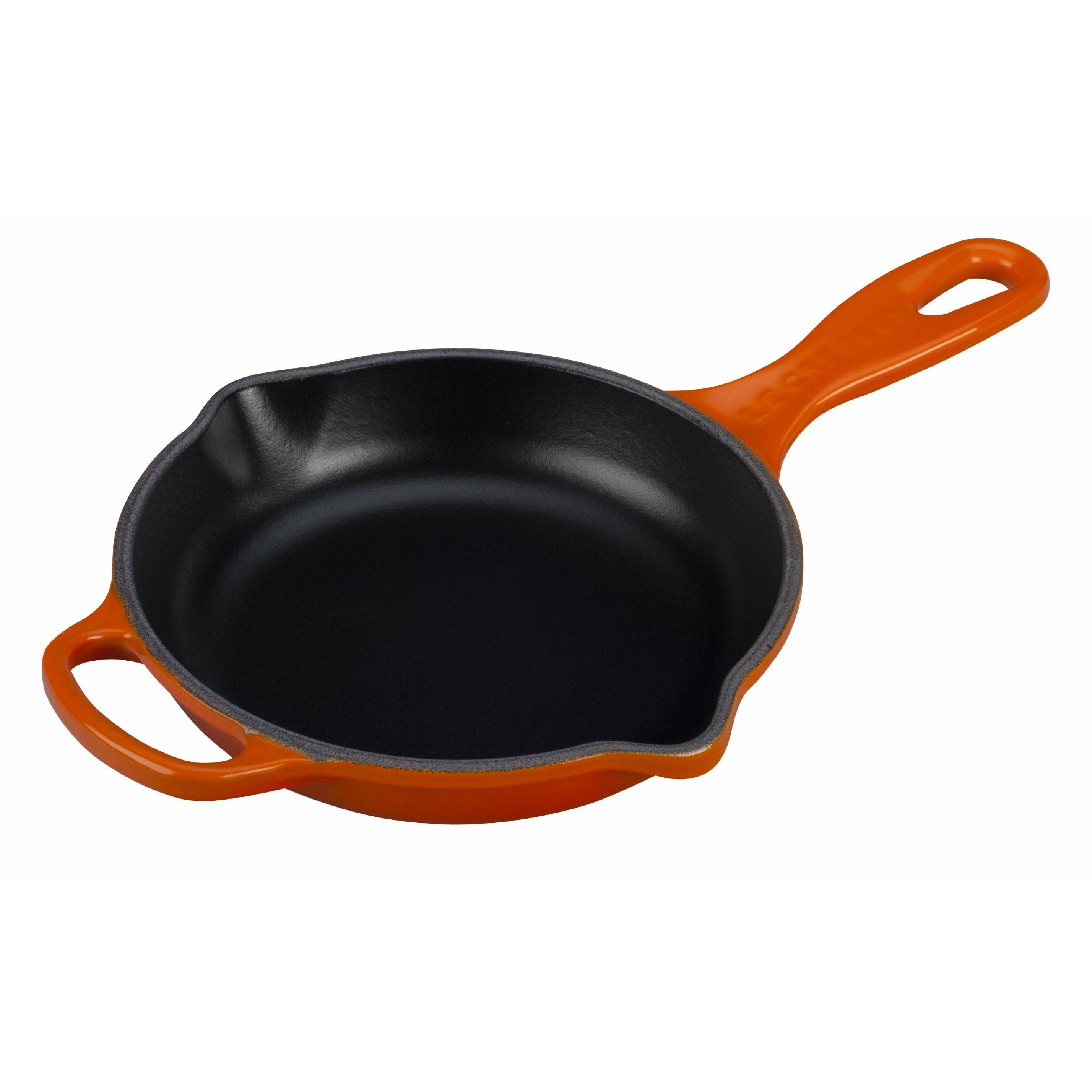 Le Creuset Signatur rund stekning och serverande panna 16 cm, ugnsröd