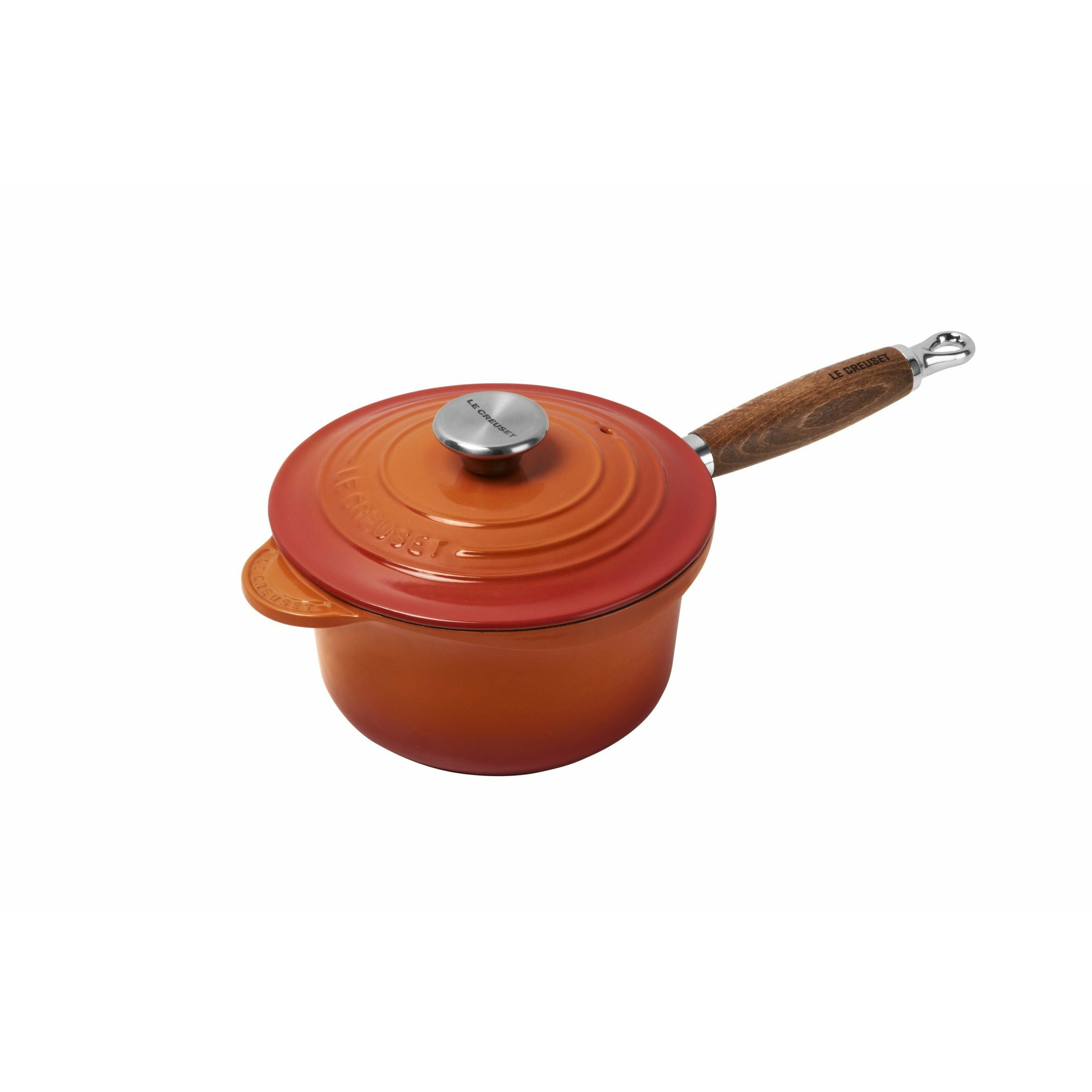 Le Creuset Tradición Pot profesional con mango de madera 18 cm, horno rojo