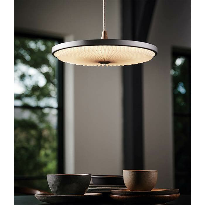 Le Klint Soleil ophæng lampe papir sølv sky dæmpbar, 35 cm