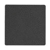 Lind DNA Square Glass Coaster Hippo Leather, Black Anthracite