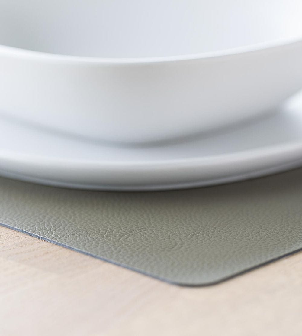 Lind Dna Square Placemat Serene Leather L, Mo S