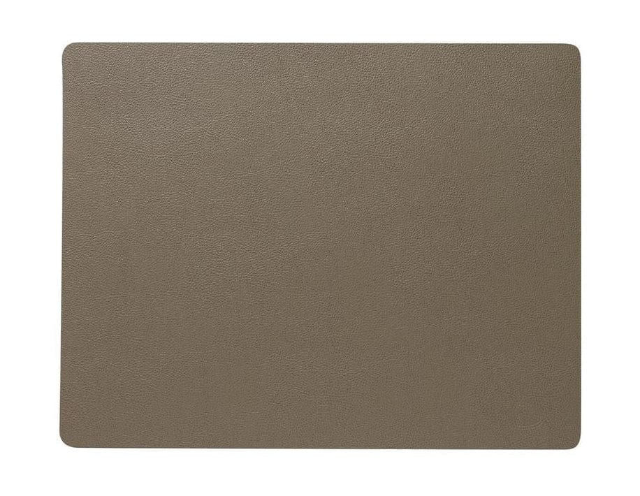 Lind DNA Square Placemat Serene Leather L，Mo S