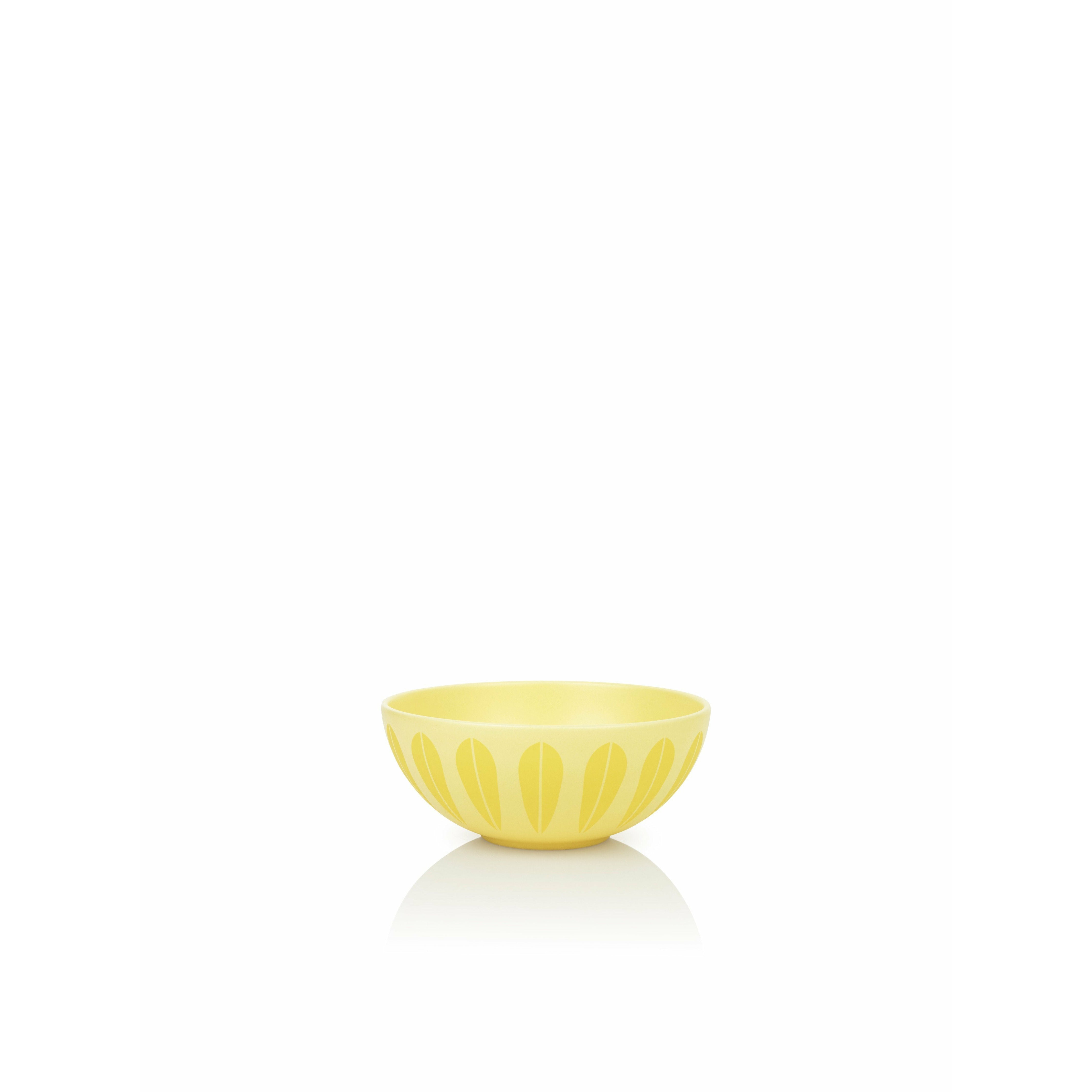Lucie Kaas Arne Clausen Lotus Bowl gul, ø18cm