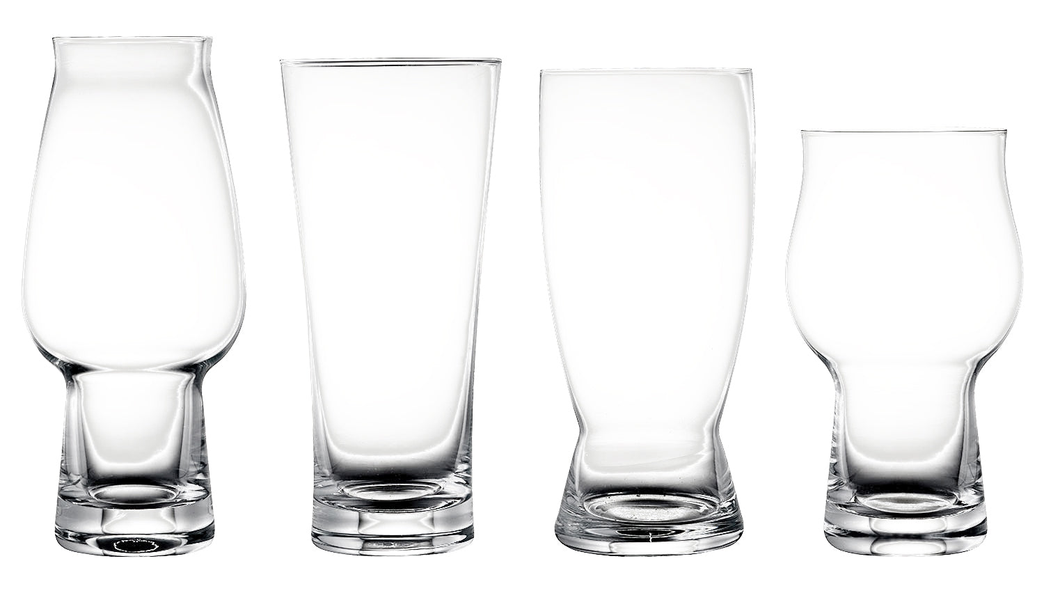 Lyngby Glas Krystal Beer Glass (4 ass.), 4 kpl.