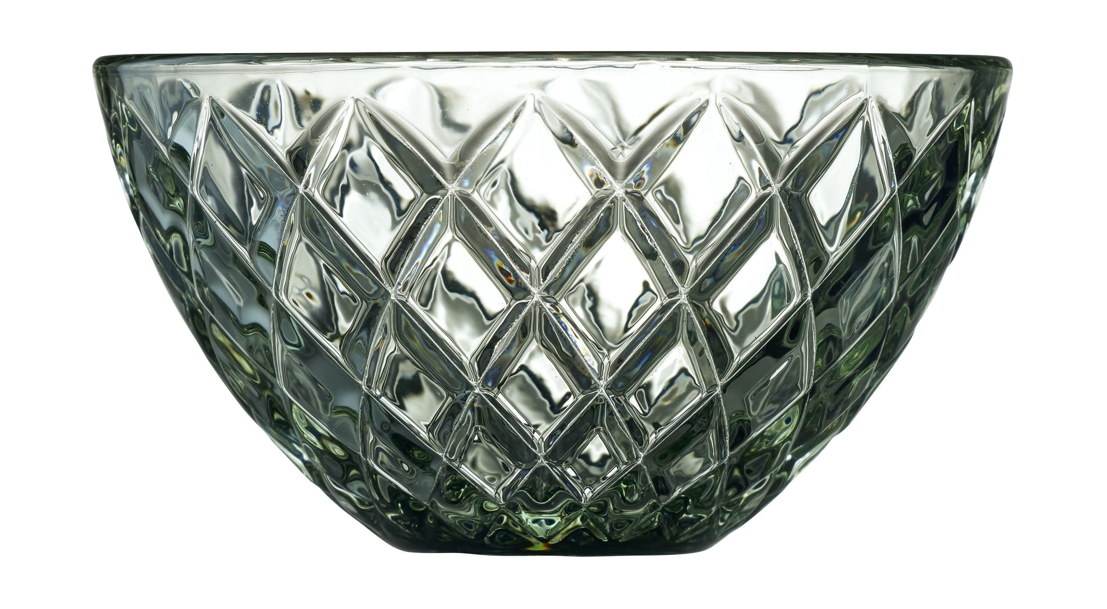 Lyngby Glas Sorrento Bowl sett af 4, grænt