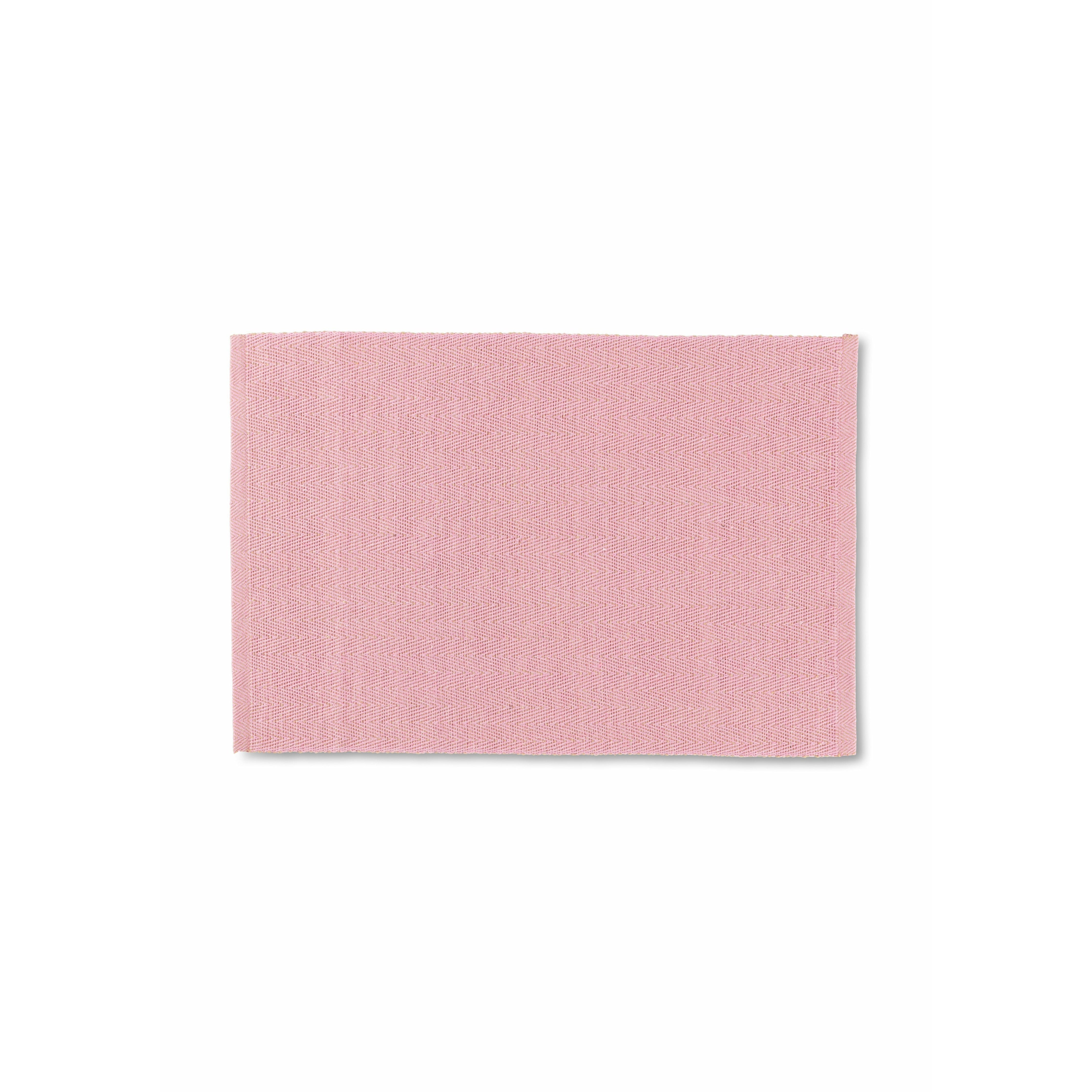 Lyngby Porcelæn Silunruokainen placemat 43x30 cm, vaaleanpunainen